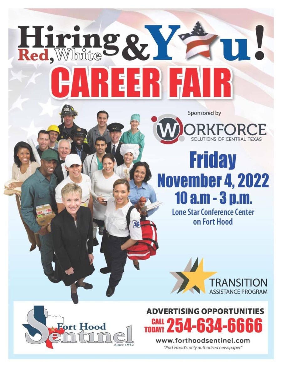 Hiring Red, White & You Career Fair TexVet